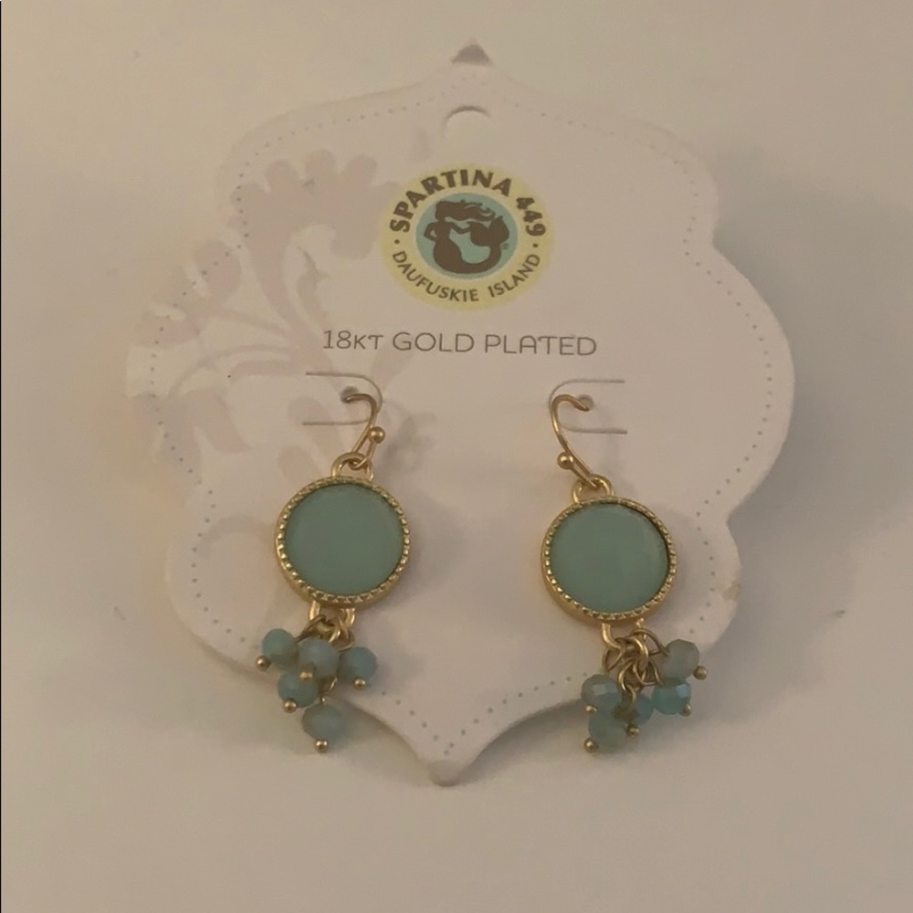 Spartina turquoise earrings